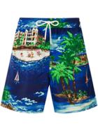 Polo Ralph Lauren Printed Swim Shorts - Blue