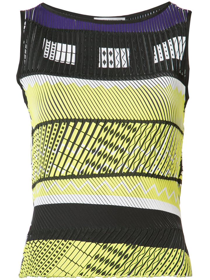 Issey Miyake Tribal Top, Women's, Size: 2, Polyester