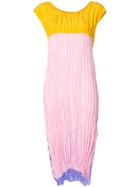 Tsumori Chisato Crinkled Shift Dress - Multicolour