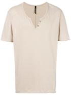 Giorgio Brato Layered T-shirt, Men's, Size: Medium, Nude/neutrals, Cotton