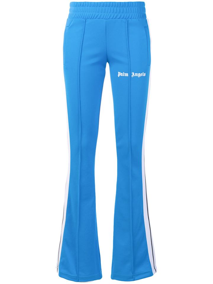 Palm Angels Side-striped Track Pants - Blue