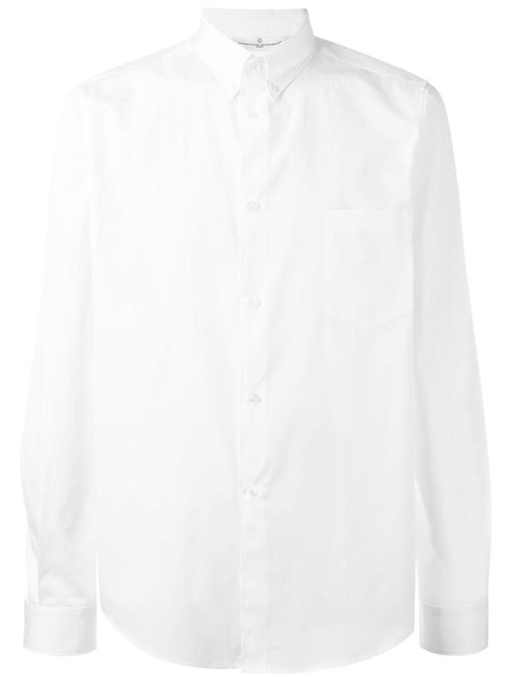 Golden Goose Deluxe Brand Chest Pocket Shirt, Men's, Size: Large, White, Cotton