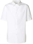 Alexander Mcqueen Embroidered Collar Shirt - White