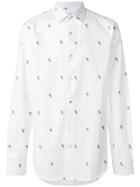 Paul Smith Embroidered Rabbit Shirt - White