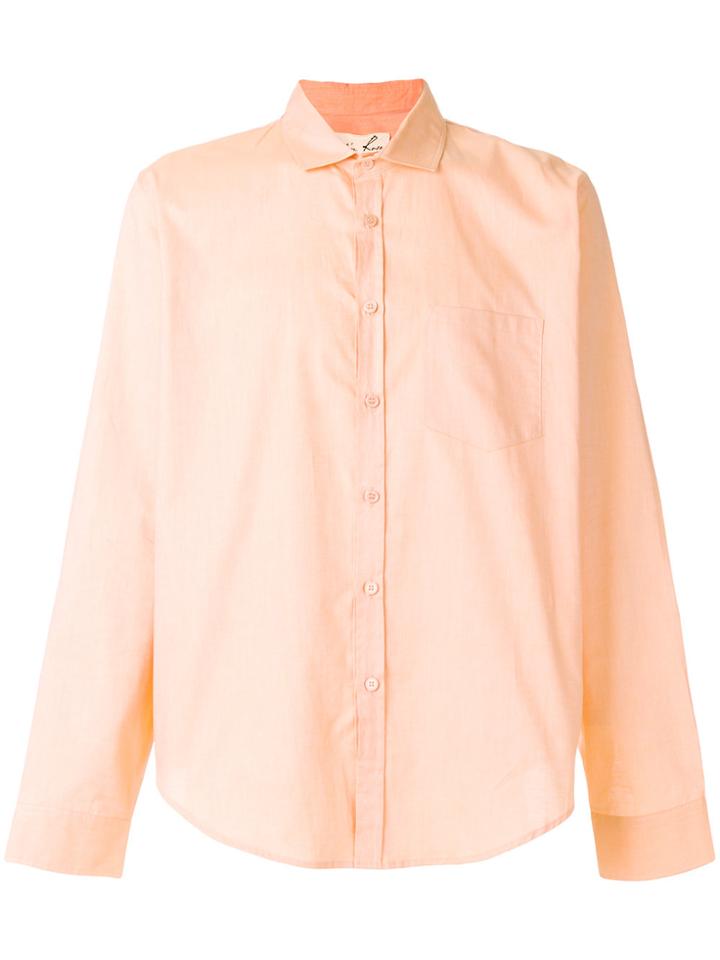 Martine Rose Classic Shirt - Yellow & Orange