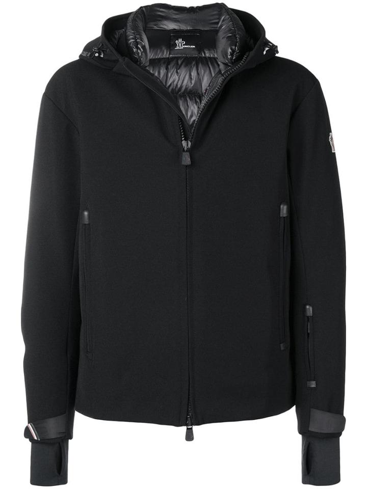 Moncler Grenoble Hooded Puffer Jacket - Black