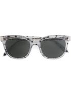 Victoria Beckham Mesh Dotted Print Sunglasses - Grey