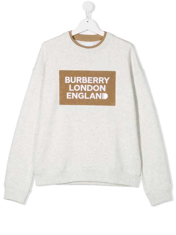 Burberry Kids Burberry Kids 8019688 A4807 White Melange