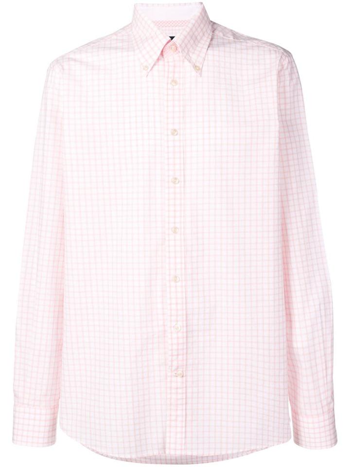 Hackett Check Print Shirt - Pink