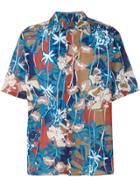 Costumein Floral Print Loose Fit Shirt - Multicolour
