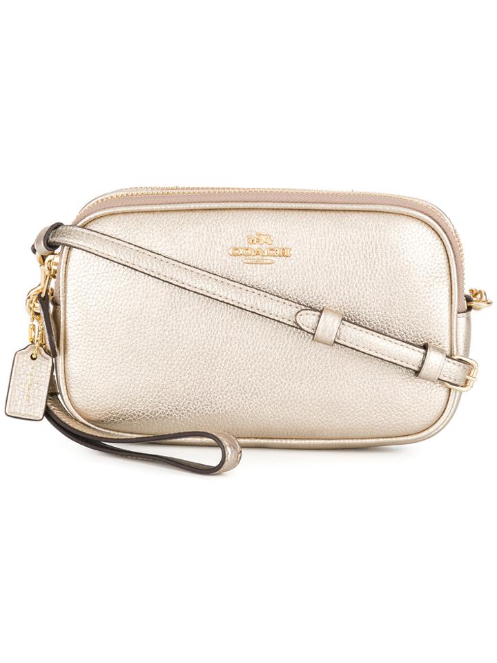 Coach Crossbody Clutch Bag - Nude & Neutrals