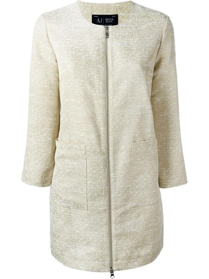 Armani Jeans Woven Zip Coat