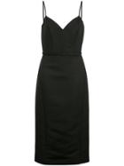 Amsale Strappy Dress - Black