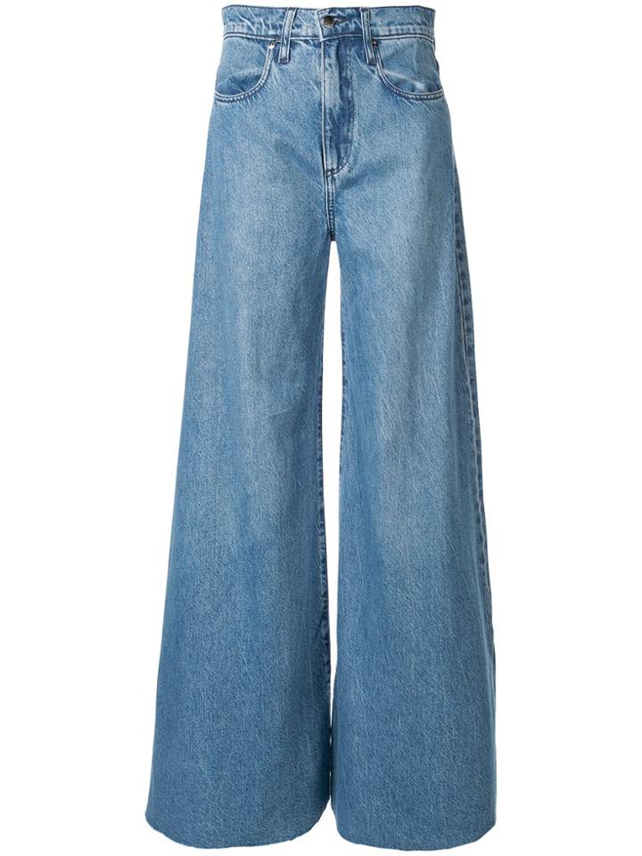 Nobody Denim Como Wide-leg Jeans - Blue