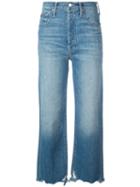 Mother The Rambler Ankle Chew Jeans - Blue
