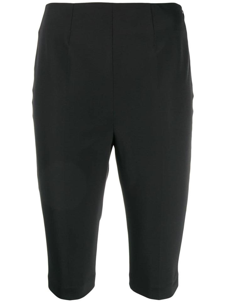 Maison Margiela Fitted Knee Length Shorts - Black
