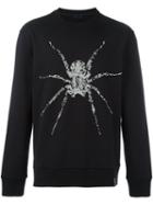 Lanvin Sequinned Spider Sweatshirt