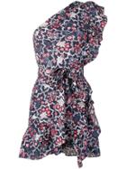 Isabel Marant Étoile Ruffled Mini Dress - Blue