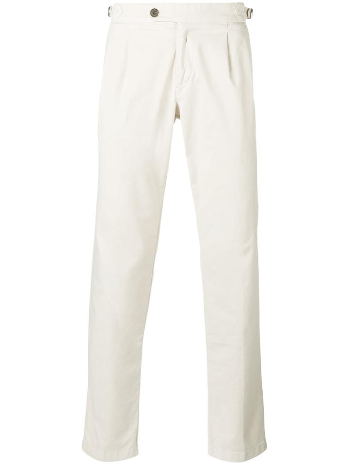 Re-hash - Slim Chinos - Men - Cotton/elastodiene - 35, Nude/neutrals, Cotton/elastodiene