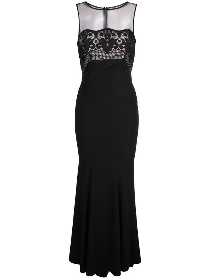 Zac Zac Posen Ken Evening Gown - Black