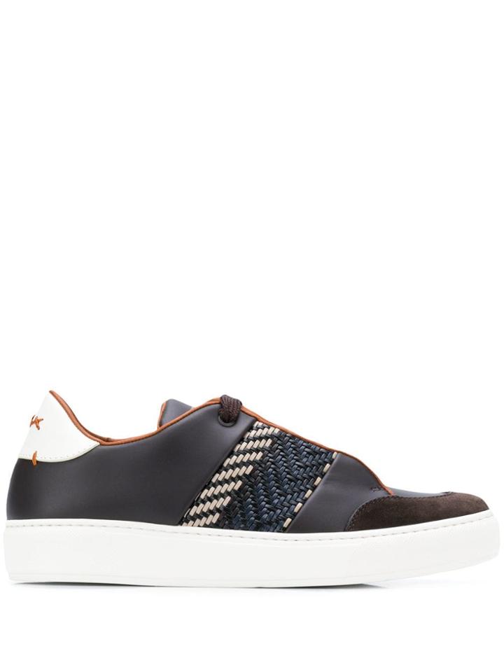 Ermenegildo Zegna Tiziano Sneakers - Brown