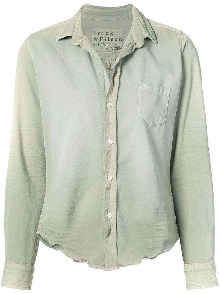 Citizens Of Humanity - Button-up Shirt - Women - Cotton - L, Green, Cotton