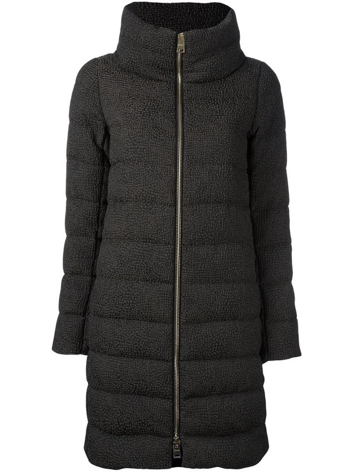 Herno Padded Coat, Women's, Size: 40, Brown, Feather Down/acrylic/polyamide/polyester