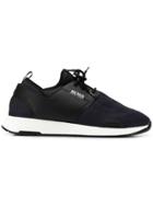 Boss Hugo Boss Panelled Lace-up Sneakers - Blue