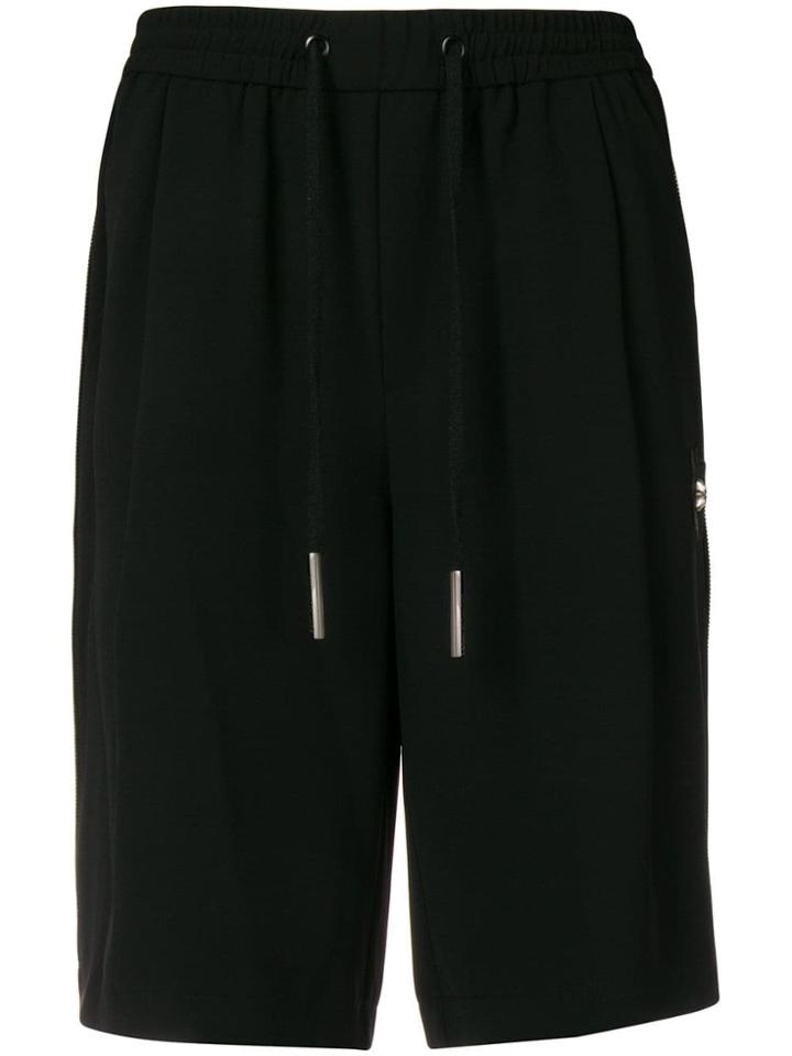 John Richmond Elasticated Waist Shorts - Black