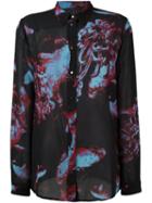 Diesel Abstract Print Shirt, Women's, Size: Medium, Polyester