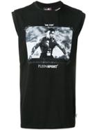 Plein Sport Mike Tyson Print Tank Top - Black