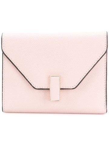 Valextra Envelope Purse - Pink & Purple