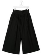 Little Creative Factory Kids Cropped Culotte Trousers - Black