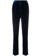Iro Belted Wide-leg Trousers - Black