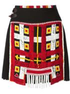 Jean Paul Gaultier Vintage 'le 3e Millenaire Sera Amour' Beaded Skirt, Women's, Size: 40, Black