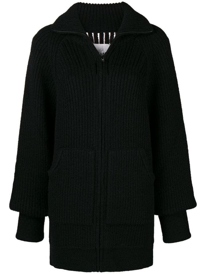 Maison Margiela Oversized Rib Knit Cardigan - Unavailable