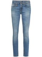 R13 Alison Skinny Stretch Jeans - Blue