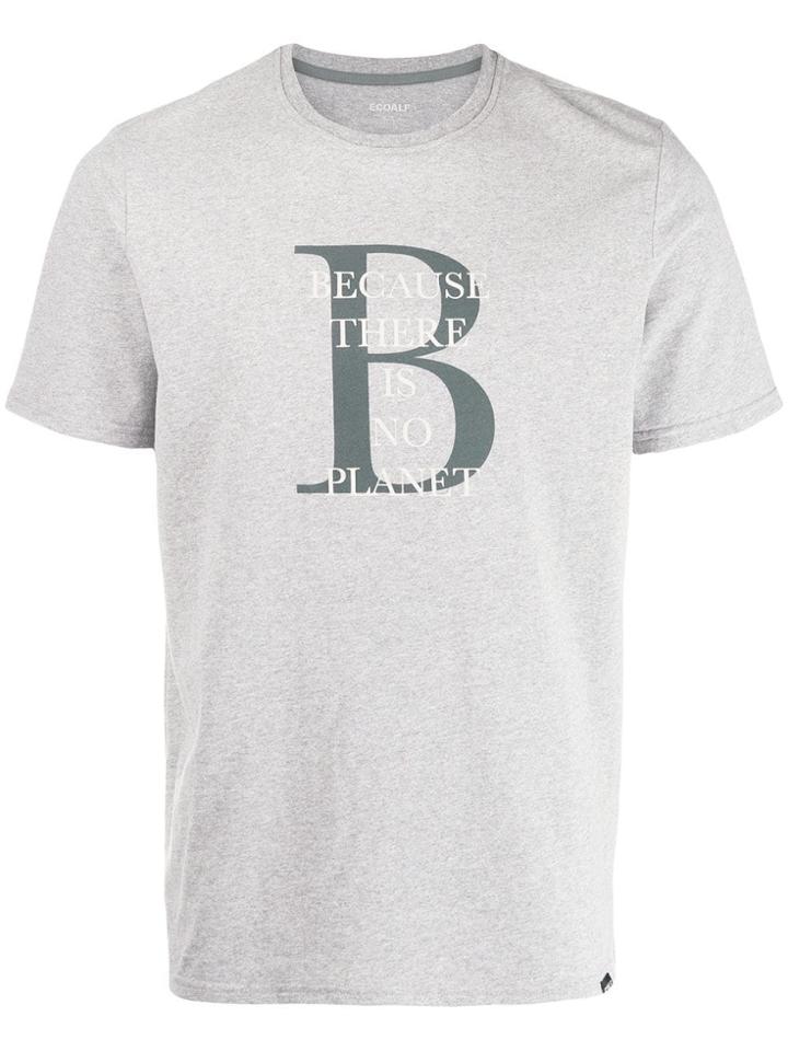 Ecoalf Graphic Print T-shirt - Grey