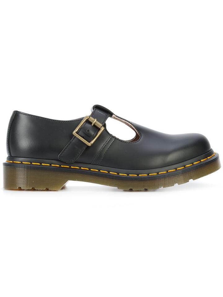 Dr. Martens Buckled Oxford Shoes - Black