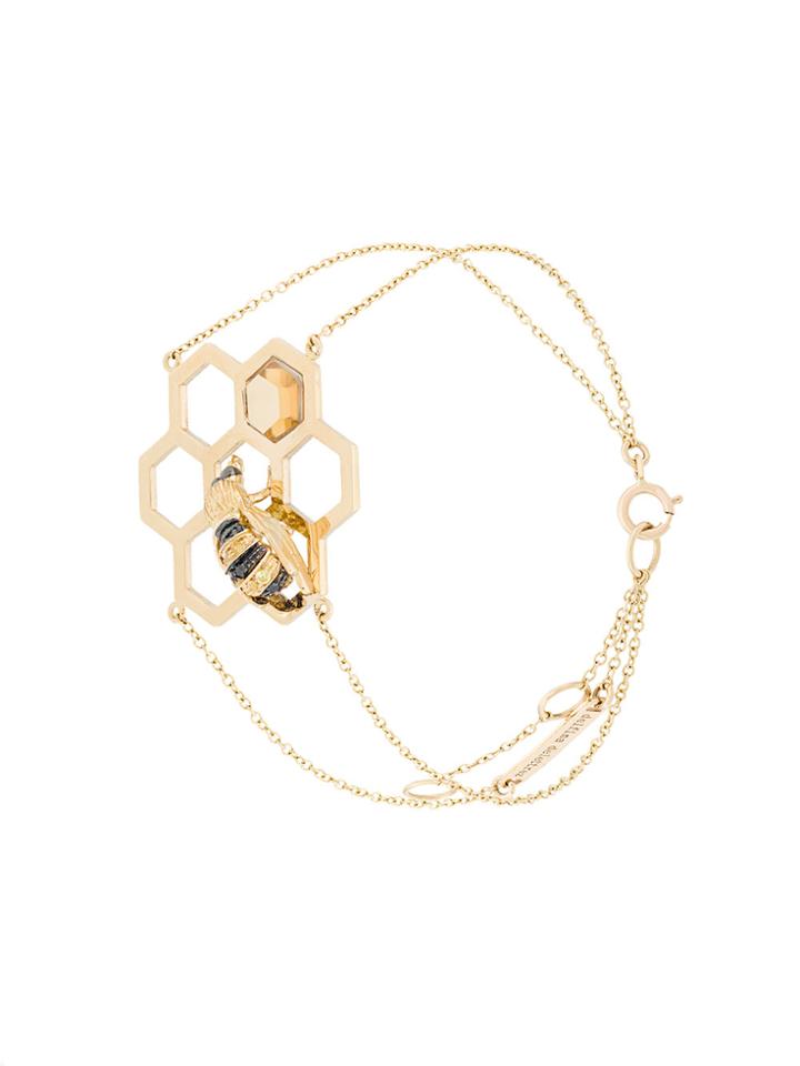 Delfina Delettrez 18kt Yellow Gold To Bee Or Not To Be Bracelet -