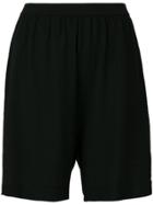 Rick Owens Loose Fit Shorts - Black