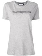 Roqa Logo Print T-shirt - Grey