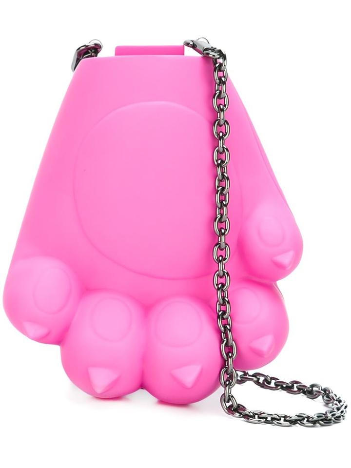 Kenzo Tiger Paw Clutch, Women's, Pink/purple