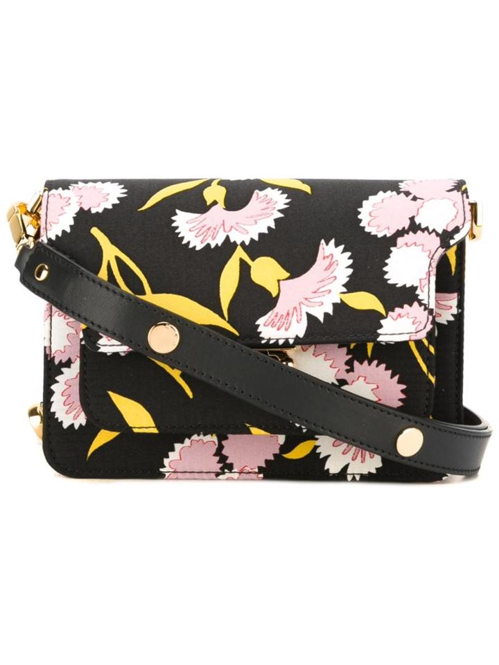 Marni Flower Print Shoulder Bag