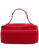 Gucci Vintage Horsebit Cosmetic Handbag - Red