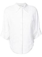 Chloé - Broderie Anglaise Shirt - Women - Acetate/viscose - 34, White, Acetate/viscose
