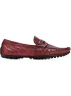 Dolce & Gabbana Classic Loafers, Men's, Size: 40, Red, Leather/rubber