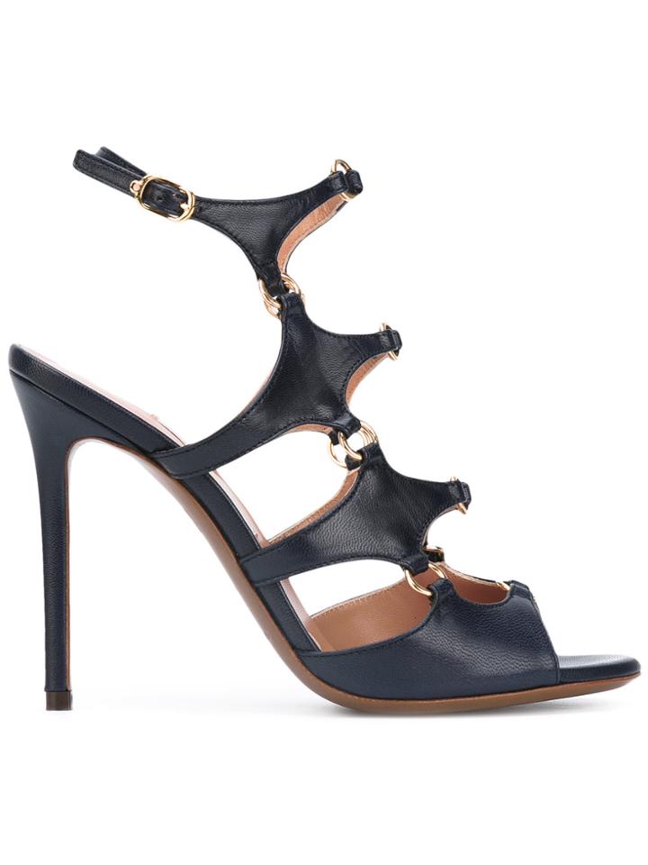 L'autre Chose Strappy Sandals - Blue