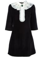 Vivetta 'sorbo' Dress, Women's, Size: 42, Black, Silk/cotton/polyester/acetate
