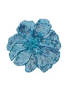 Racil Flower Brooch - Blue